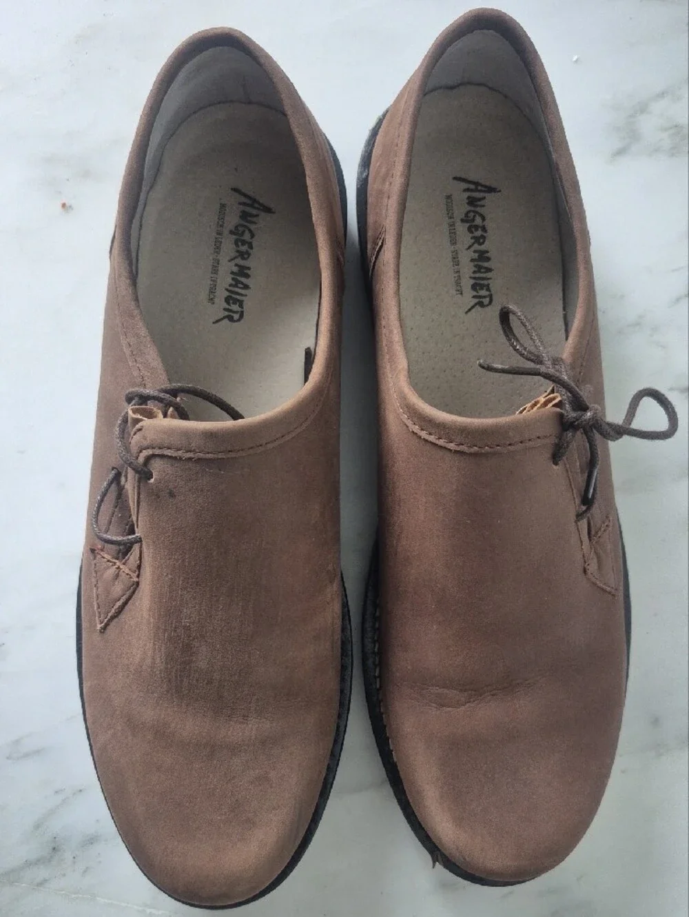Men's Brown Leather Chukka Boots -
